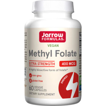Jarrow Formulas Methyl Folate 400mcg 60 Vcaps
