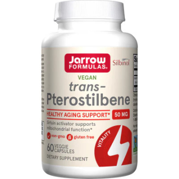 Jarrow Formulas trans-Pterostilbene 50mg 60 Vcaps Jarrow Formulas trans-Pterostilbene 50mg 60 Vcaps