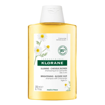 Klorane Brightening Shampoo with Chamomile for Blonde Hair 200ml