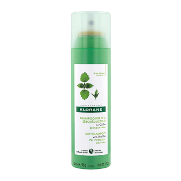 Klorane Oil Control Dry Shampoo with Nettle for Oily Hair 150ml Klorane Oil Control Dry Shampoo with Nettle for Oily Hair 150ml