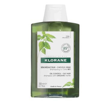 Klorane Oil Control Shampoo with Organic Nettle For Oily Hair 200ml Klorane Oil Control Shampoo with Organic Nettle For Oily Hair 200ml