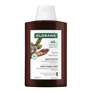 Klorane Shampoo With Quinine and Organic Edelweiss For Tired Thinning Hair 200ml