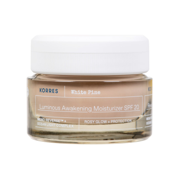 Korres White Pine Luminous Awakening Moisturiser SPF20 40ml