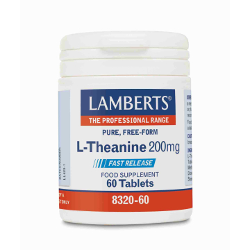 Lamberts L-Theanine 200mg 60 Tablets