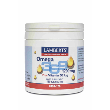 Lamberts Omega 3,6,9 1200mg 120 Capsules