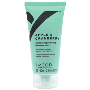 Lycon Apple & Cranberry Sugar Scrub 100g