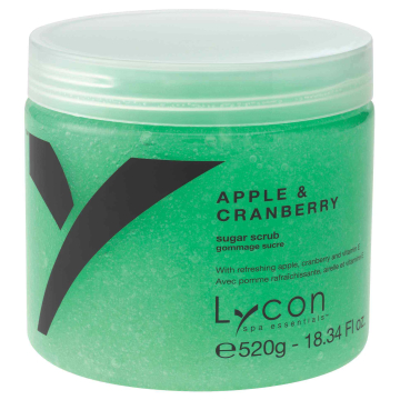 Lycon Apple & Cranberry Sugar Scrub 520g