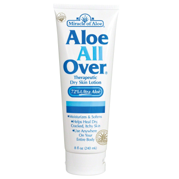 Miracle of Aloe All Over Therapeutic Dry Skin Lotion 8 fl oz