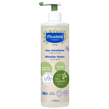 Mustela Bio Organic Micellar Water Face & Body 400ml