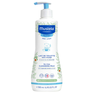 Mustela No-Rinse Cleansing Milk 500ml Mustela No-Rinse Cleansing Milk 500ml