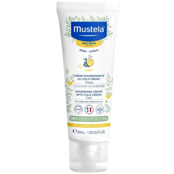 Mustela Nourishing Cream with Cold Cream Face 40ml Mustela Nourishing Cream with Cold Cream Face 40ml