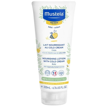 Mustela Nourishing Lotion with Cold Cream Body 200ml Mustela Nourishing Lotion with Cold Cream Body 200ml