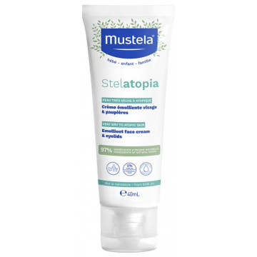 Mustela Stelatopia Emollient Cream for Face 40ml Mustela Stelatopia Emollient Cream for Face 40ml