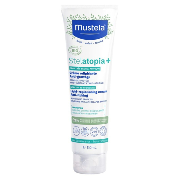 Mustela Stelatopia+ Lipid-Replenishing Anti-Itching Cream 150ml