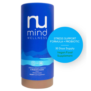 Nu Mind Wellness Stress Support Formula + Probiotic Blend 30 Sachets Nu Mind Wellness Stress Support Formula + Probiotic Blend 30 Sachets