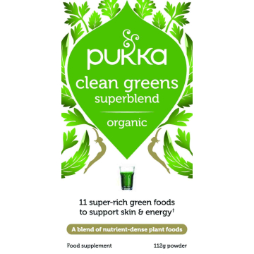 Pukka Clean Greens Powder 112g
