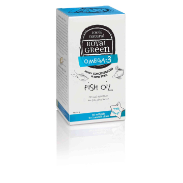 Royal Green Fish Oil 60 Softgels 