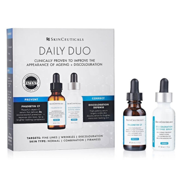 SkinCeuticals Daily Duo Phloretin CF + Discolouration Defence Kit for Combination and Discolouration-Prone Skin SkinCeuticals Daily Duo Phloretin CF + Discolouration Defence Kit for Combination and Discolouration-Prone Skin