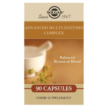 Solgar Advanced Multi Enzyme Complex 90 Vegetable Capsules