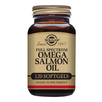 Solgar Full Spectrum Omega Salmon Oil 120 Softgels Solgar Full Spectrum Omega Salmon Oil 120 Softgels