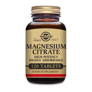 Solgar Magnesium Citrate 120 Tablets Solgar Magnesium Citrate 120 Tablets
