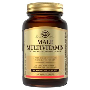 Solgar Male Multiple Multivitamin 60 Vegetable Capsules Solgar Male Multiple Multivitamin 60 Vegetable Capsules