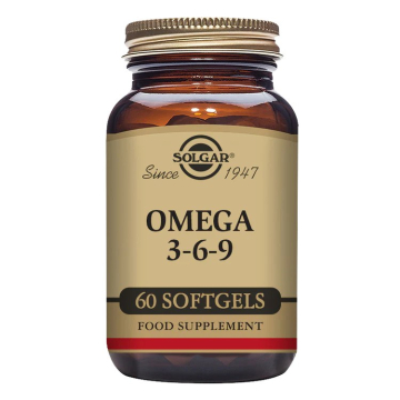 Solgar Omega 3-6-9 Fish, Flax, Borage 60 Softgels