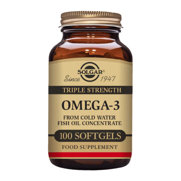 Solgar Triple Strength Omega-3 100 Softgels Solgar Triple Strength Omega-3 100 Softgels