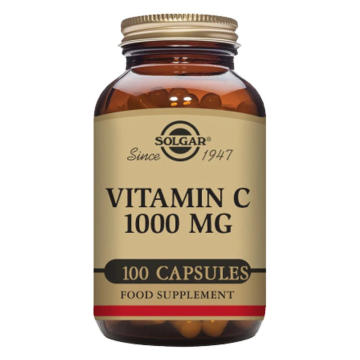 Solgar Vitamin C 1000mg 100 Vegetable Capsules Solgar Vitamin C 1000mg 100 Vegetable Capsules
