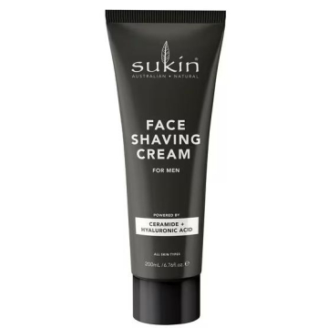 Sukin For Men Face Shaving Cream 200ml
