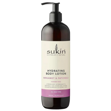 Sukin Hydrating Body Lotion Bergamot and Patchouli 500ml Sukin Hydrating Body Lotion Bergamot and Patchouli 500ml
