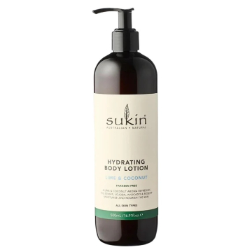 Sukin Hydrating Body Lotion Lime and Coconut 500ml Sukin Hydrating Body Lotion Lime and Coconut 500ml