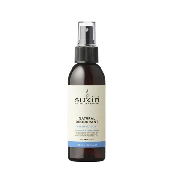 Sukin Natural Deodorant Fresh Cotton 125ml