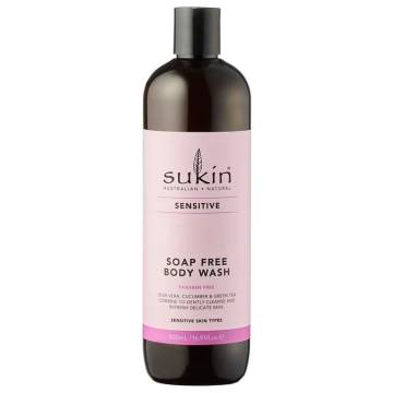 Sukin Sensitive Soap Free Body Wash 500ml Sukin Sensitive Soap Free Body Wash 500ml