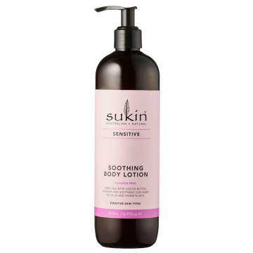 Sukin Sensitive Soothing Body Lotion 500ml Sukin Sensitive Soothing Body Lotion 500ml