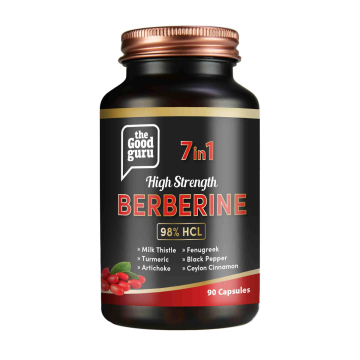The Good Guru High Strength Vegan Berberine 90 Capsules The Good Guru High Strength Vegan Berberine 90 Capsules