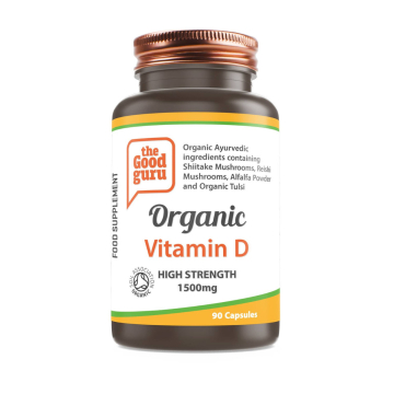 The Good Guru Organic Vitamin D 90 Caps