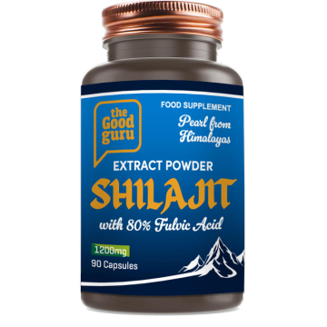 The Good Guru Shilajit Extract with Fulvic Acid 90 Caps The Good Guru Shilajit Extract with Fulvic Acid 90 Caps