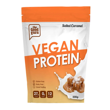 The Good Guru Vegan Protein Salted Caramel 500g