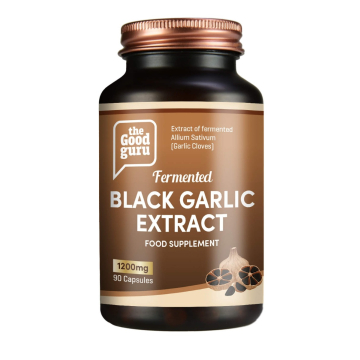 The Good Guru Vegan Black Garlic Extract 90 Capsules