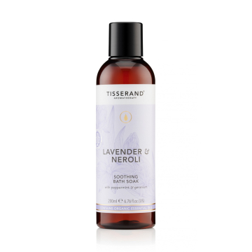Tisserand Lavender and Neroli Soothing Bath Soak 200ml Tisserand Lavender and Neroli Soothing Bath Soak 200ml