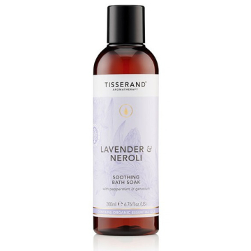 Tisserand Lavender and Neroli Soothing Bath Soak 200ml Tisserand Lavender and Neroli Soothing Bath Soak 200ml