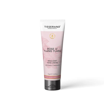 Tisserand Rose and Ylang Ylang Indulgent Hand Cream 75ml Tisserand Rose and Ylang Ylang Indulgent Hand Cream 75ml