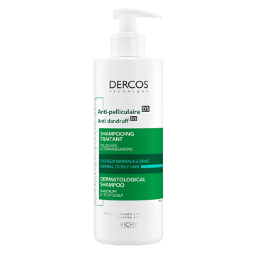 Vichy Dercos Anti-Dandruff - Normal to Oily Hair Shampoo 390ml