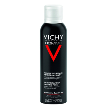 Vichy Homme Anti-Irritation Shave Foam 200ml Vichy Homme Anti-Irritation Shave Foam 200ml