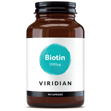Viridian Biotin 2500ug 90 Veg Caps Viridian Biotin 2500ug 90 Veg Caps