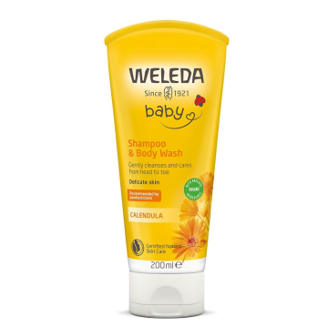 Weleda Baby Calendula Shampoo & Body Wash 200ml