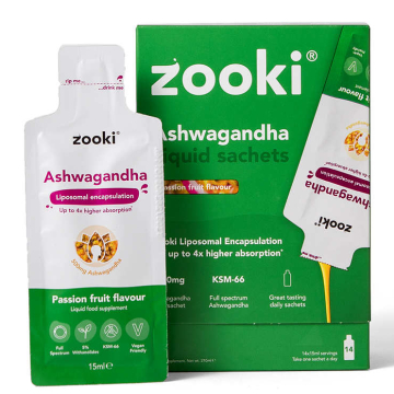 Zooki Ashwagandha Passionfruit Zooki 14 x 15ml