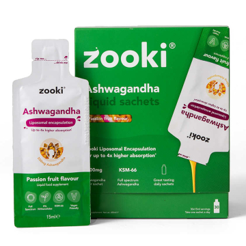 Zooki Ashwagandha Passionfruit Zooki 30 x 15ml