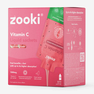 Zooki Vitamin C Watermelon Zooki 30 x 15ml Zooki Vitamin C Watermelon Zooki 30 x 15ml